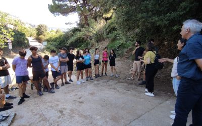 La directora general de l’Agència Catalana de la Joventut visita el Camp de Treball de Vilaplana