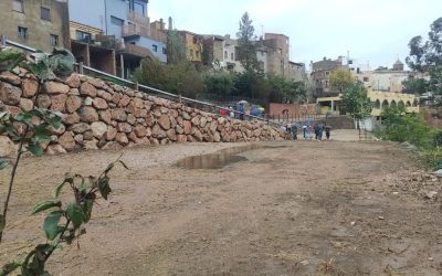 Finalitzades les obres de millora de l’àrea verda de la Riba